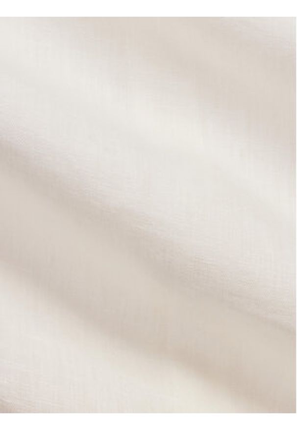 Polo Ralph Lauren Koszula 710968925006 Biały Slim Fit. Typ kołnierza: polo. Kolor: biały. Materiał: len
