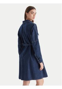 Weekend Max Mara Sukienka jeansowa Balenio 2525226081 Granatowy Regular Fit. Kolor: niebieski. Materiał: bawełna