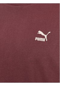 Puma T-Shirt Better Classics 621315 Bordowy Regular Fit. Kolor: czerwony. Materiał: bawełna