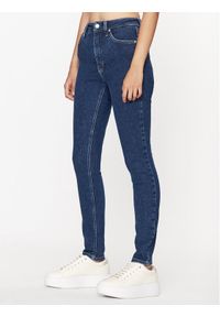 Calvin Klein Jeans Jeansy J20J222214 Granatowy Skinny Fit. Kolor: niebieski