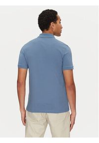 BOSS Polo Passenger 50507803 Niebieski Slim Fit. Typ kołnierza: polo. Kolor: niebieski. Materiał: bawełna #4