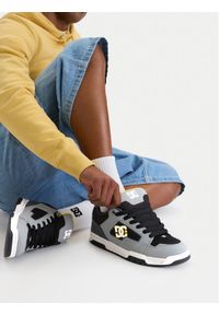 DC Shoes Sneakersy EO-C COILER DC03011026 Szary. Kolor: szary. Materiał: skóra #1