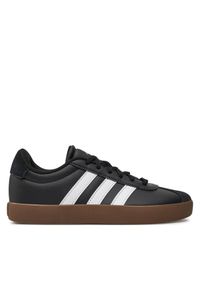 Adidas - adidas Sneakersy VL Court 3.0 Kids IE3630 Czarny. Kolor: czarny. Materiał: skóra