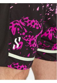 Puma Szorty sportowe Scoot Purple Lab 631671 Czarny Regular Fit. Kolor: czarny. Materiał: syntetyk. Styl: sportowy, wakacyjny