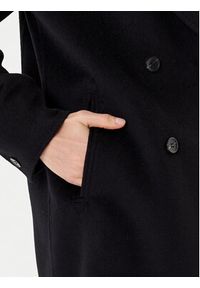 Marella Płaszcz wełniany Good 2523016031 Czarny Regular Fit. Kolor: czarny. Materiał: wełna #5