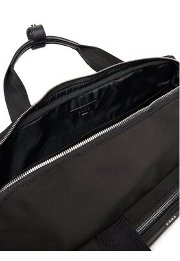 BOSS Torba na laptopa Highway 50548008 Czarny. Kolor: czarny. Materiał: materiał
