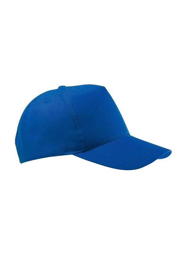 SOL'S - Buzz 5 Panel Baseball Cap. Kolor: niebieski
