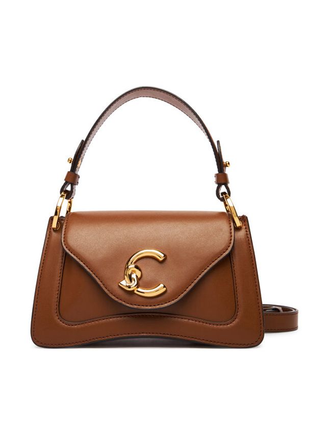 Coccinelle Torebka SSK Coccinelle C-ME Calf E1 SSK 18 04 01 Brązowy. Kolor: brązowy. Materiał: skórzane