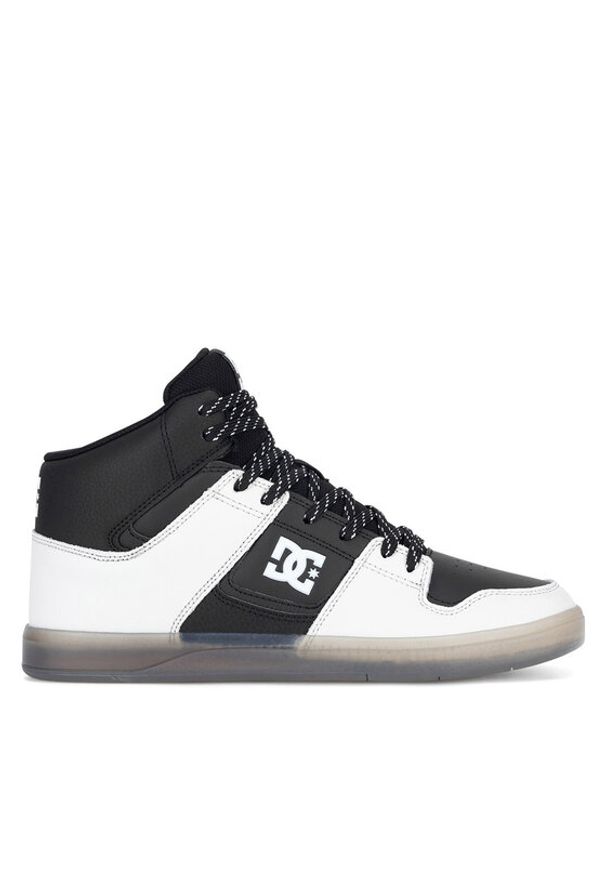 DC Sneakersy CURE HI TOP ADYS400072-BCA Czarny. Kolor: czarny. Materiał: skóra