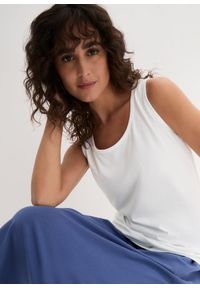 bonprix - Długi top z czystej bawełny (5 sztuk). Kolor: czarny. Materiał: bawełna. Długość: długie. Wzór: gładki, jednolity, melanż #2