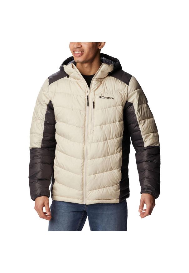 columbia - Kurtka męska Street Columbia Labyrinth Loop z kapturem. Typ kołnierza: kaptur. Kolor: szary, beżowy, wielokolorowy. Technologia: Omni-Heat (Columbia)