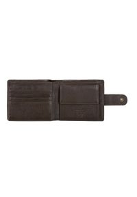 Wittchen - Męski portfel skórzany rozkładany brązowy. Kolor: brązowy. Materiał: skóra #6