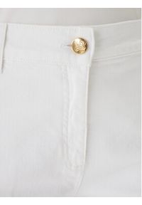 Luisa Spagnoli Jeansy Aroma 542975 Biały Straight Fit. Kolor: biały #2