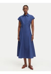 MAX&Co. Sukienka codzienna Abito 2616221064200 Granatowy Regular Fit. Okazja: na co dzień. Kolor: niebieski. Materiał: bawełna. Typ sukienki: proste. Styl: casual #1