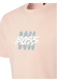 BOSS T-Shirt Bass 50561850 Różowy Regular Fit. Kolor: różowy. Materiał: bawełna #2