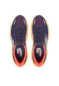 skechers - Skechers Buty do biegania Aero Burst 246210/NVOR Granatowy. Kolor: niebieski. Materiał: materiał #3