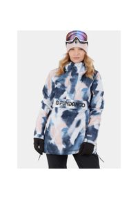 FUNDANGO - Anorak Damski Fundango Birch ECO Logo. Kolor: różowy, biały, niebieski, wielokolorowy. Sezon: zima. Sport: wspinaczka, narciarstwo #1