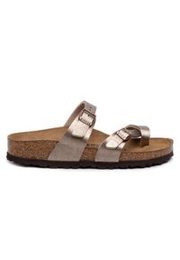 Birkenstock Japonki Mayari 1016409 Złoty. Kolor: złoty. Materiał: skóra #7