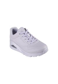 skechers - Buty do chodzenia damskie Skechers Uno-stand On Air. Kolor: fioletowy. Materiał: materiał, syntetyk. Szerokość cholewki: normalna. Model: Skechers Sport. Sport: turystyka piesza #1