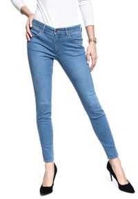 Wrangler - SPODNIE DMASKIE WRANGLER SKINNY LIGHT MY FIRE W28KJM78G 112128284