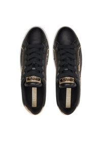 Liu Jo Sneakersy Silvia 97 BA4037 EX238 Czarny. Kolor: czarny. Materiał: skóra
