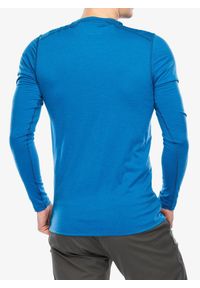 Bluza termoaktywna męska Smartwool Classic Merino Base Layer LS Boxed. Kolor: niebieski