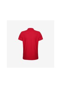PEAK - Bawełniana koszulka polo Peak 2024. Typ kołnierza: polo. Kolor: czerwony. Materiał: bawełna #2