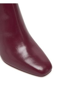 Steve Madden Botki Adelisa SM11002626 Bordowy. Kolor: czerwony. Materiał: skóra #6