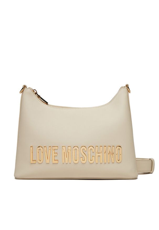 Love Moschino - LOVE MOSCHINO Torebka JC4025PP1MKD0110 Écru. Materiał: skórzane