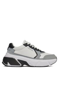 Calvin Klein Sneakersy Low Top Lace Up HM0HM01294 Biały. Kolor: biały