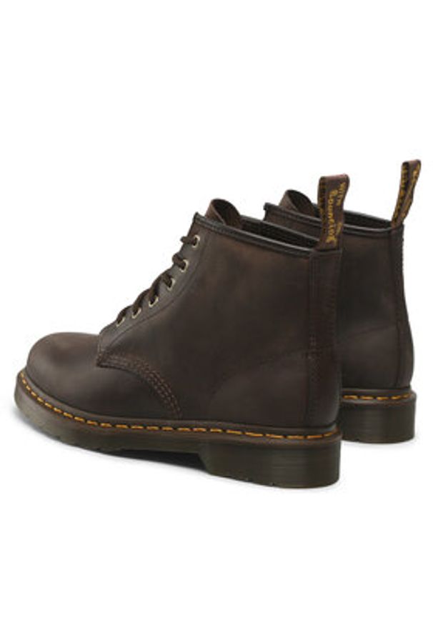 Dr. Martens Glany 101 27761201 Brązowy. Kolor: brązowy. Materiał: nubuk, skóra