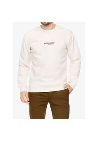 Bluza męska Black Diamond Heritage Wordmark Crewneck. Kolor: beżowy
