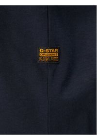 G-Star RAW - G-Star Raw T-Shirt Base-S D16411-336 Granatowy Regular Fit. Kolor: niebieski. Materiał: bawełna #8
