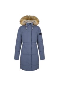 WINTER TIME - Damska kurtka zimowa LOAP Narnia, szara, M — wodoodporna, ocieplana. Kolor: szary. Sezon: zima #1