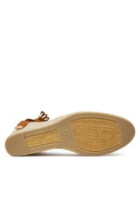Castañer Espadryle Carina/8/002 021642 Brązowy. Kolor: brązowy. Materiał: materiał