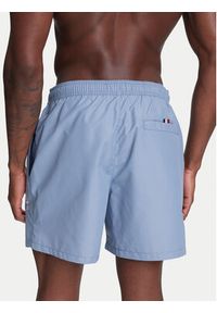 TOMMY HILFIGER - Tommy Hilfiger Szorty kąpielowe UM0UM03258 Niebieski Regular Fit. Kolor: niebieski. Materiał: syntetyk #6