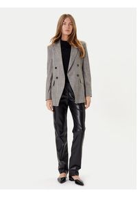 Marella Marynarka Rob 2523046081 Szary Regular Fit. Kolor: szary. Materiał: wiskoza #3