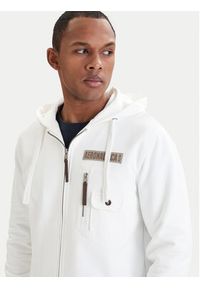 Aeronautica Militare Bluza 261FE2100UF00679 Biały Regular Fit. Kolor: biały. Materiał: bawełna #4