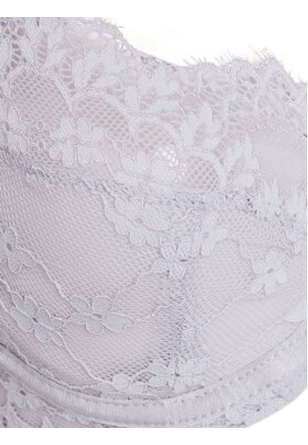 Hunkemöller Biustonosz z fiszbiną Daisy 301148 Fioletowy. Kolor: fioletowy. Materiał: syntetyk