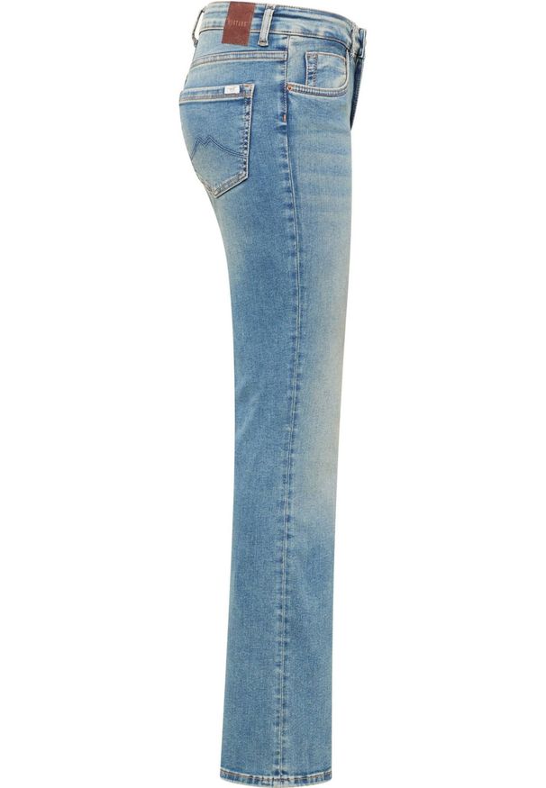 Damskie Spodnie Jeansowe Mustang Style Shelby Slim Boot Denim Blue 1016202 5000 421. Okazja: do pracy, na co dzień. Styl: casual, klasyczny
