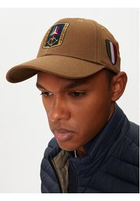 Aeronautica Militare Czapka z daszkiem 242HA1150CT3043 Khaki. Kolor: brązowy. Materiał: materiał, bawełna #3
