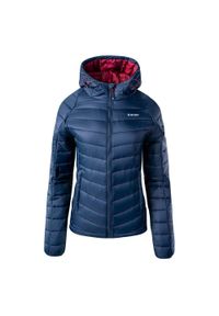 Hi-tec - Kurtka Ocieplana Damska Carson. Kolor: niebieski. Materiał: puch. Sport: turystyka piesza