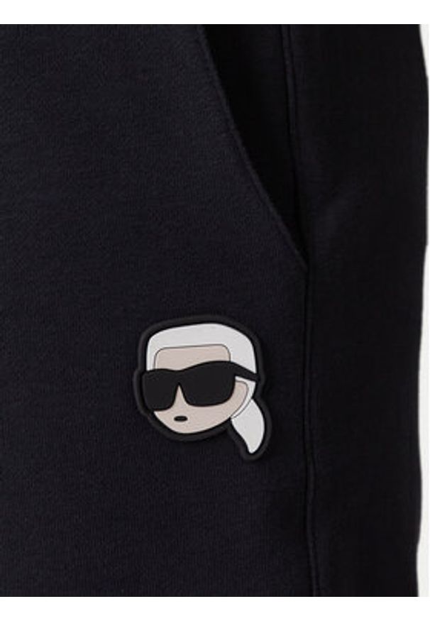 Karl Lagerfeld - KARL LAGERFELD Spodnie dresowe 705713 561900 Granatowy Regular Fit. Kolor: niebieski. Materiał: bawełna