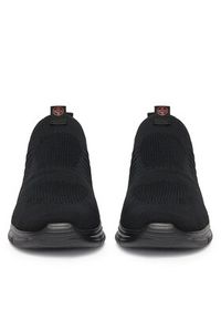 Rieker Sneakersy B7365-00 Czarny. Kolor: czarny. Materiał: materiał