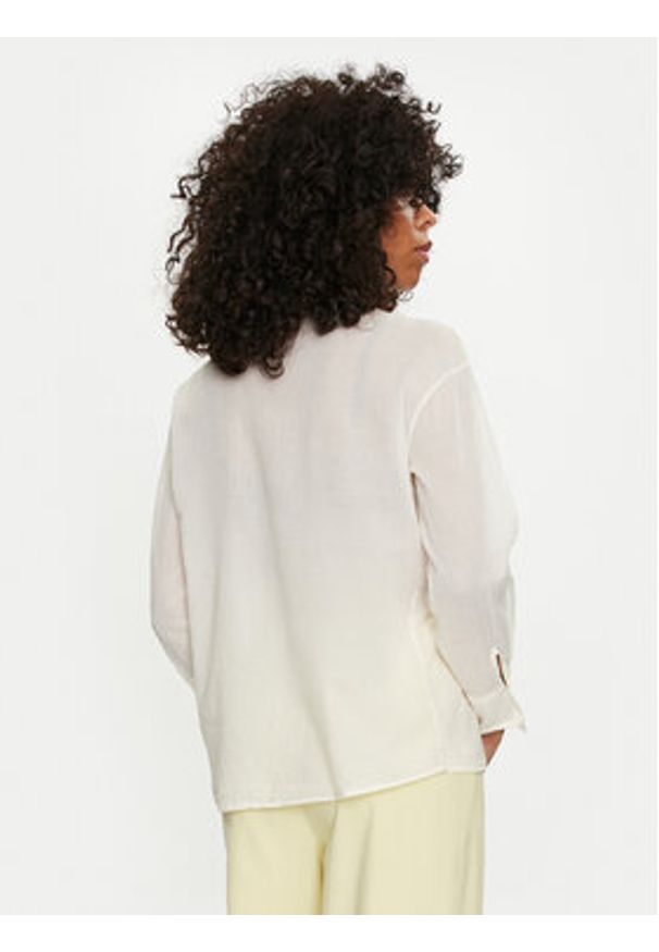 Dixie Koszula C239J017A Écru Regular Fit. Materiał: bawełna