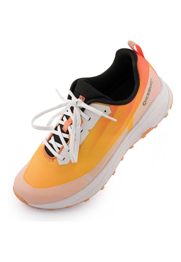 Buty do biegania męskie Icebug Horizon RB9X - Pomarańczowe 41. Okazja: na co dzień. Kolor: różowy, wielokolorowy, pomarańczowy