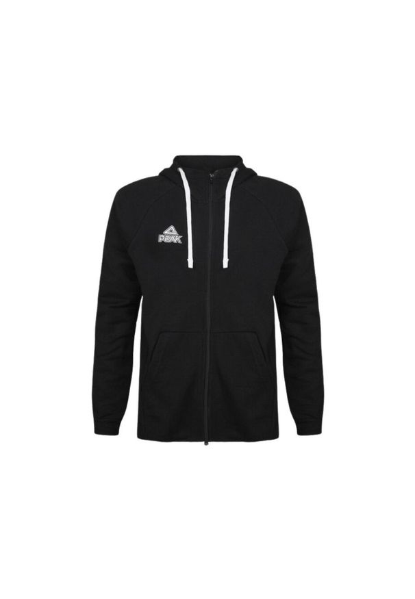 PEAK - Bluza dziecięca Peak zip bi-color élite. Typ kołnierza: kaptur. Kolor: czarny. Materiał: tkanina. Sport: fitness, koszykówka
