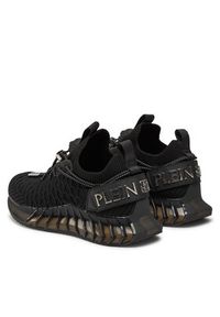 Philipp Plein - PHILIPP PLEIN Sneakersy SADS USC0520 STE003N Czarny. Kolor: czarny. Materiał: materiał