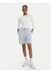Reebok Szorty sportowe Sasha RK25510CCW Błękitny Regular Fit. Kolor: niebieski. Materiał: syntetyk #4