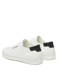 Calvin Klein Sneakersy Low Top Lace Up Knit HM0HM01726 Biały. Kolor: biały. Materiał: materiał #4